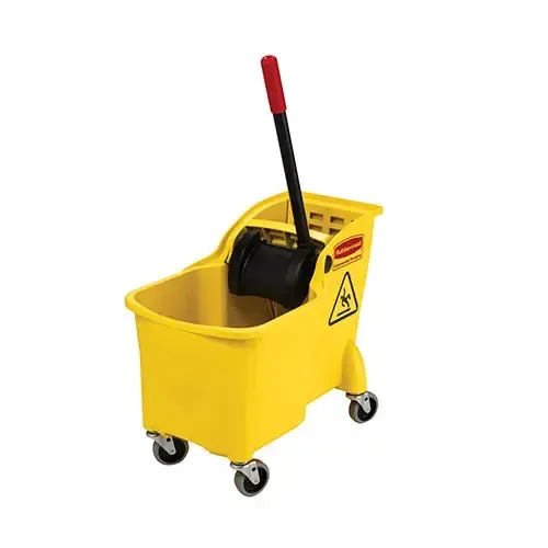 COMBO CUBETA - ESCURRIDOR TANDEM 30 LTS  AMARILLO